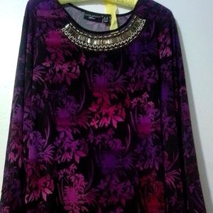 Susan Graver Plus Size Island Tunic